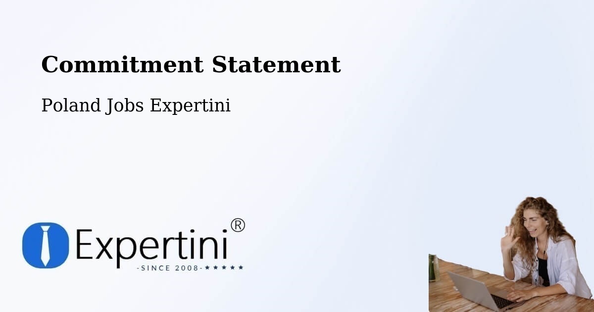 Corporate Commitment – Warsaw - Poland Jobs Expertini